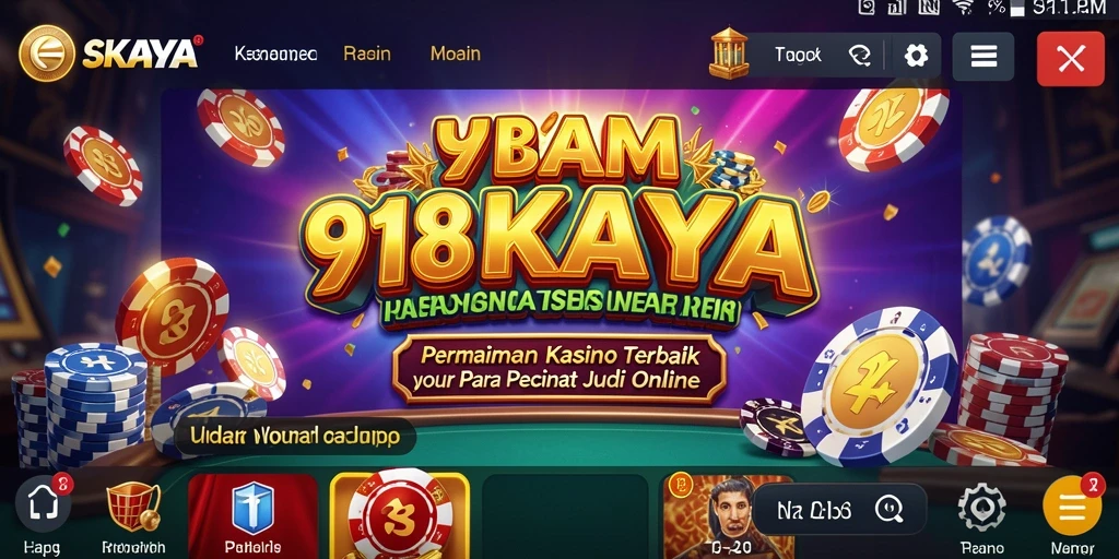 Tampilan gameplay Kasino yang mengesankan di 918KAYA.