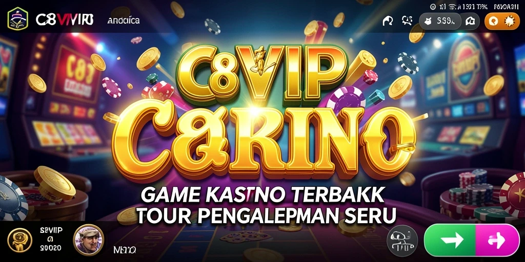 Screenshot gameplay C8VIP menampilkan pengalaman seru bermain Kasino.