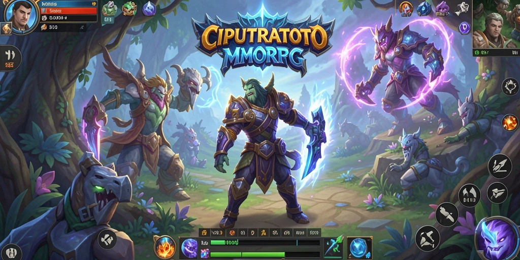 Screenshot utama menunjukkan aksi seru dalam dunia CIPUTRATOTO.