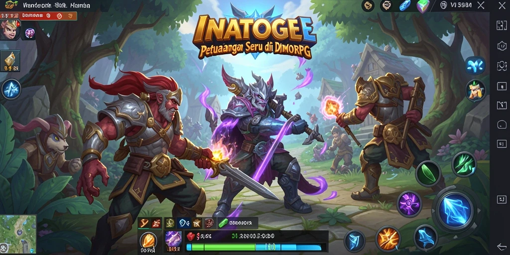 Gameplay seru dalam dunia fantasi INATOGEL.