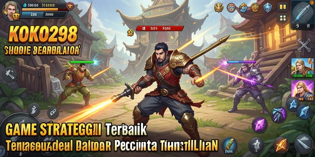 Tampilan gameplay KOKO288 dengan strategi mendebarkan.