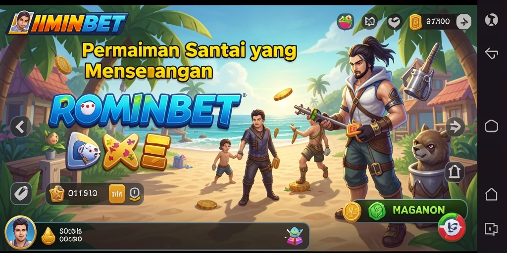 Screenshot gameplay MIMINBET yang menunjukkan keseruan permainan santai.