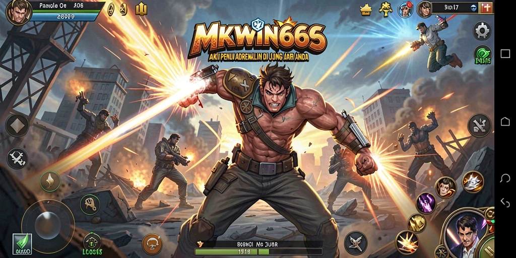 Gameplay MKWIN666 yang seru dan menegangkan saat menghadapi musuh.