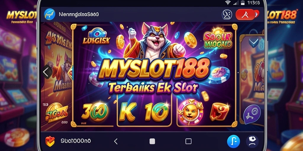 Tampilan gameplay slot yang menarik di MYSLOT188.