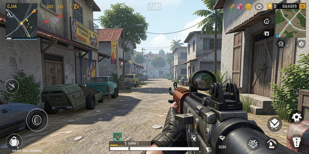 Tampilan seru gameplay OJA89 yang intens dan mendebarkan.